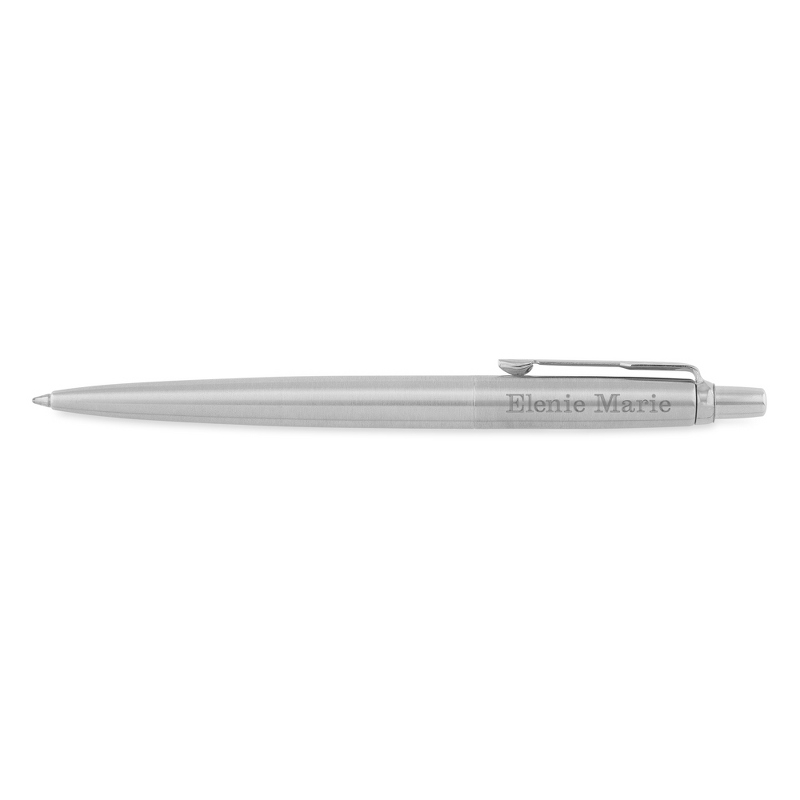 Image of PARKER Stainless Steel Jotter Ballpoint Pen