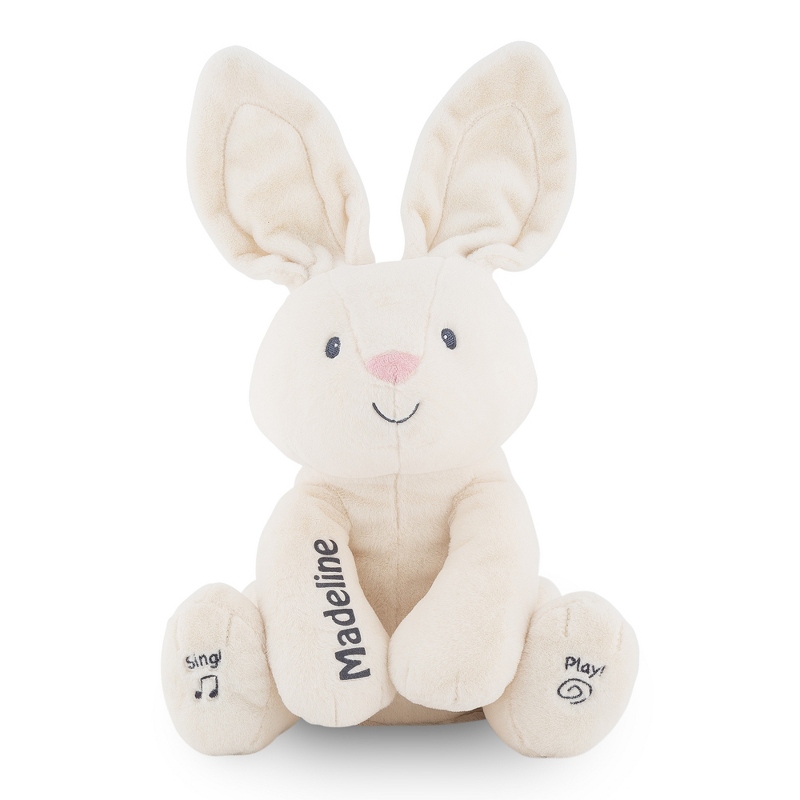 Image of GUND Flora Interactive Bunny Stuffed Animal