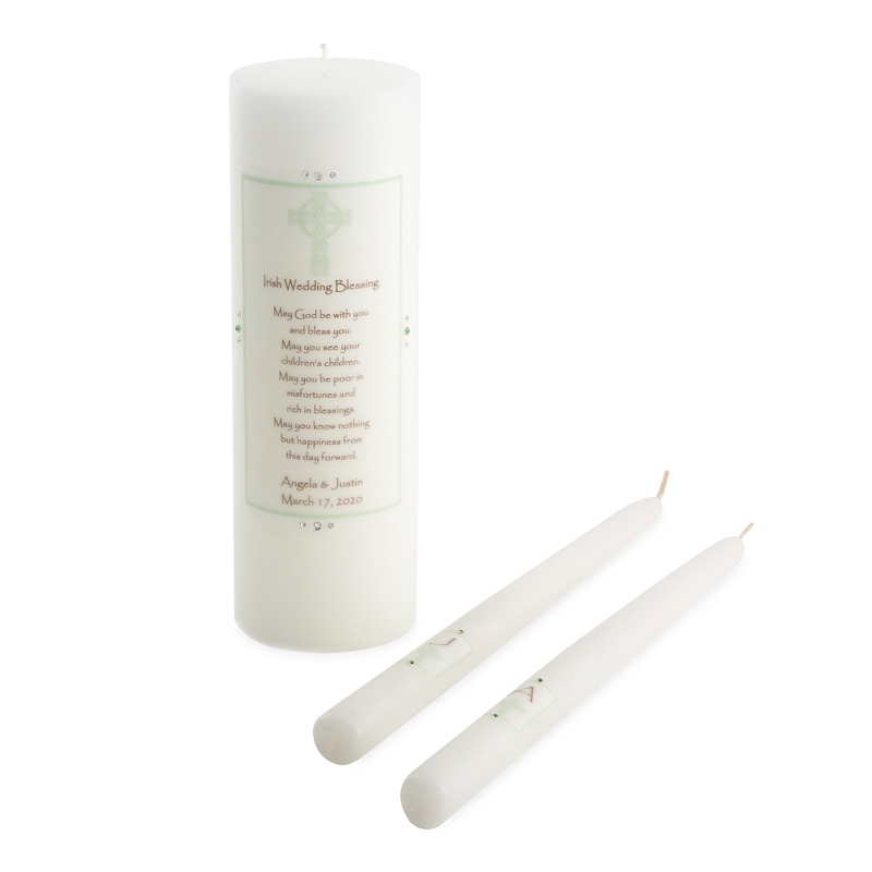 Image of Irish Cross Wedding Unity Set