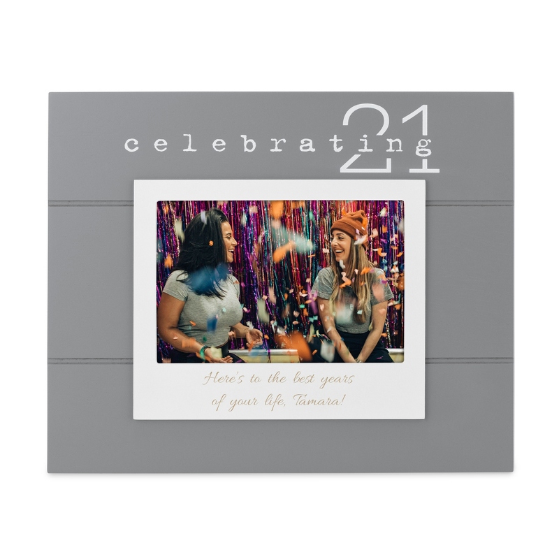 Image of Celebrating 21 Pallet 4x6 Frame