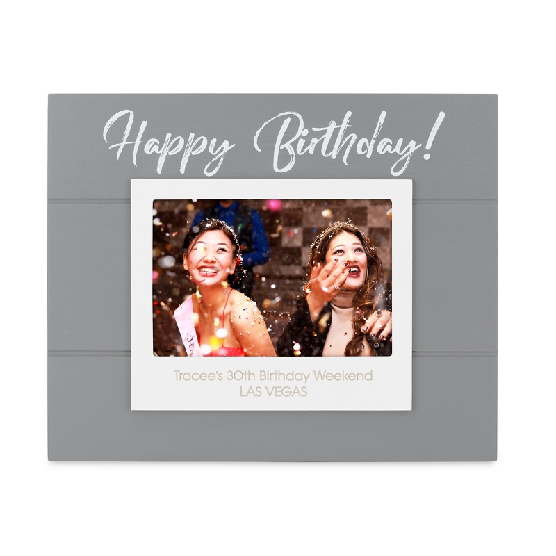 Image of Happy Birthday Pallet 4x6 Frame