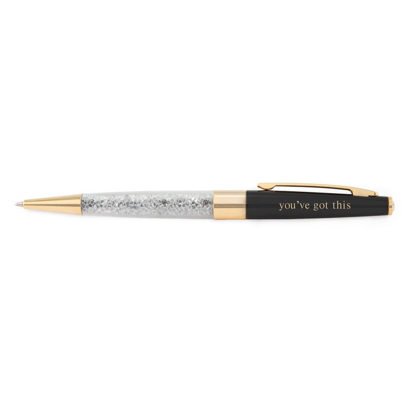 Image of Gold Brilliance Ballpoint Pen with Swarovski Crystals
