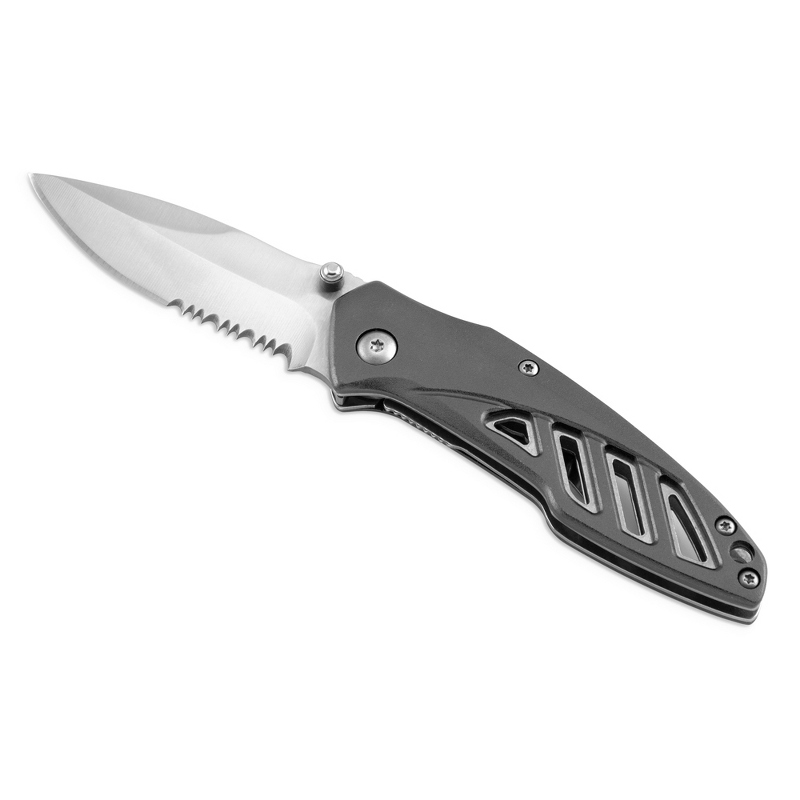 Image of Grey Folding Pocket Knife