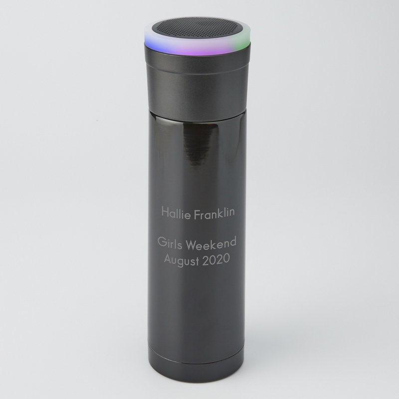 Image of Blue Tooth Speaker 16 OZ Stainless Steel Water Bottle