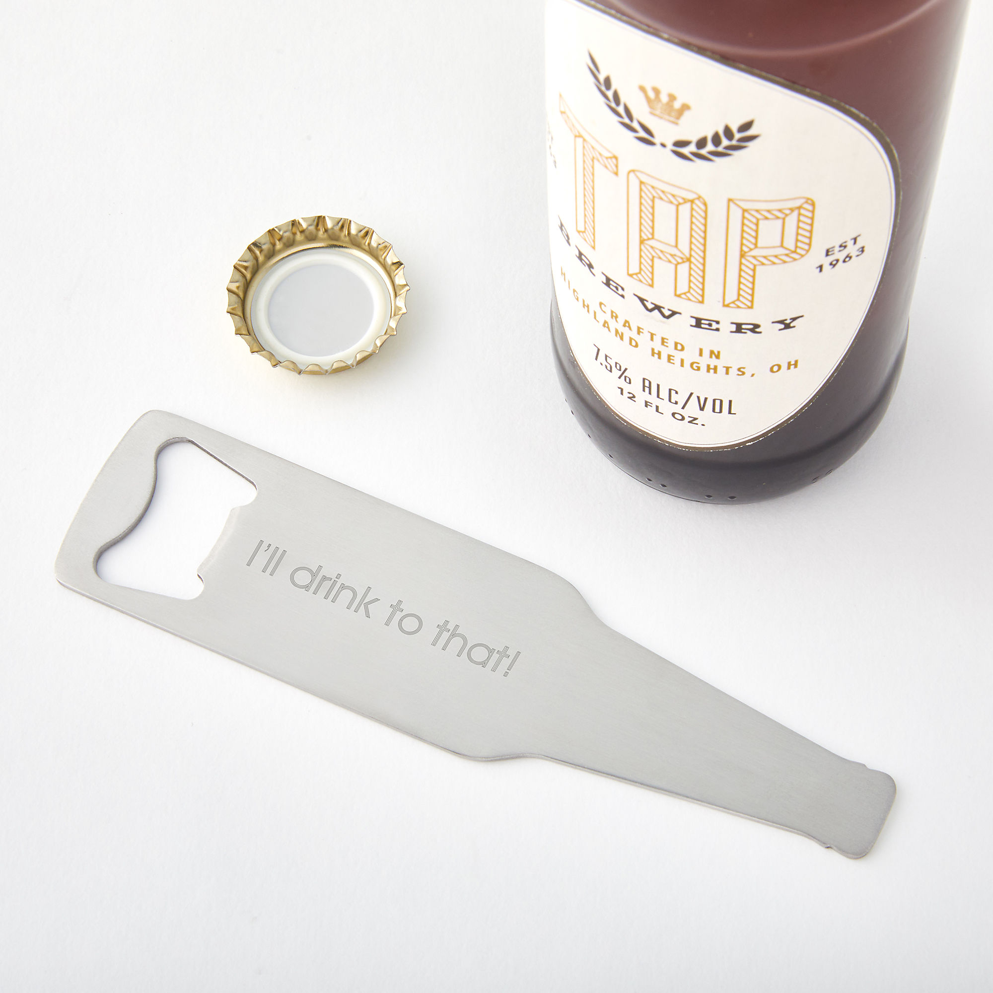 Personalised Name or Word Bottle Cap Holder Custom Word Collection Beer Cap Bar 