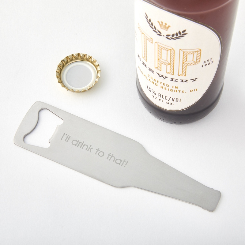 Image of Beer Bottle Novelty Personalized Bottle Opener
