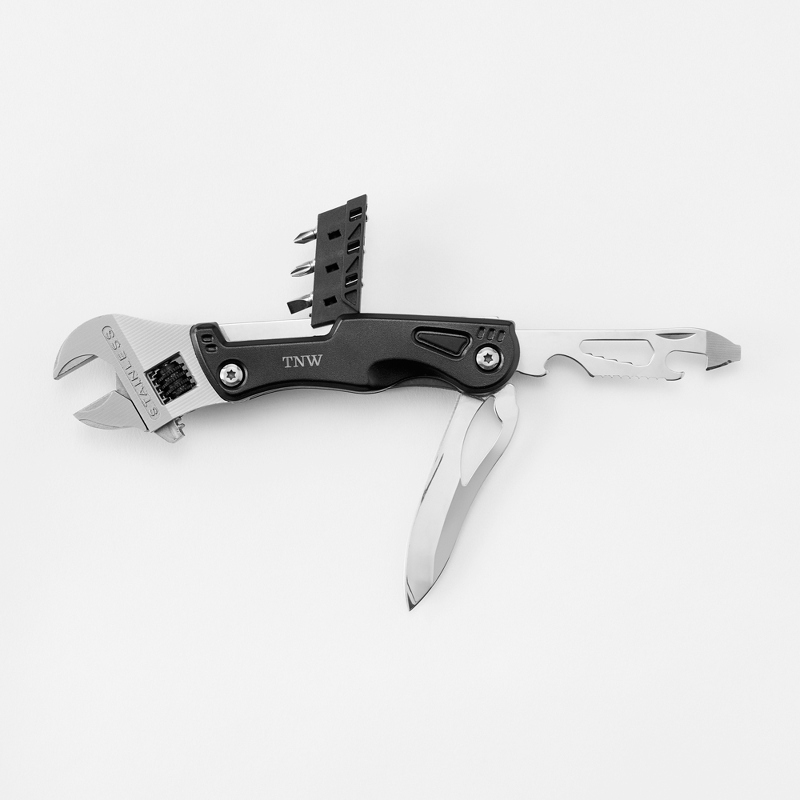Image of Black 8 Piece Wrench Multi Tool
