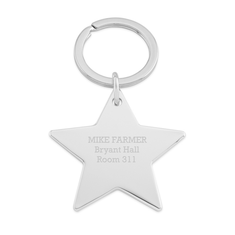 Image of Classic Nickel Star Key Chain