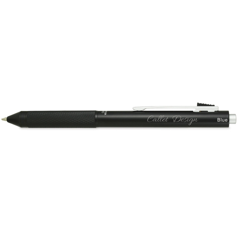 Image of Monteverde Quadro 4 in 1 Black Multi Function Pen
