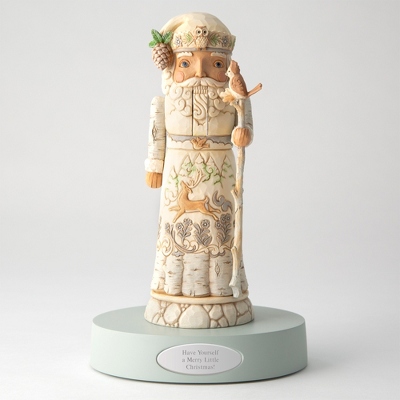 jim shore heartwood creek african santa stone resin figurine