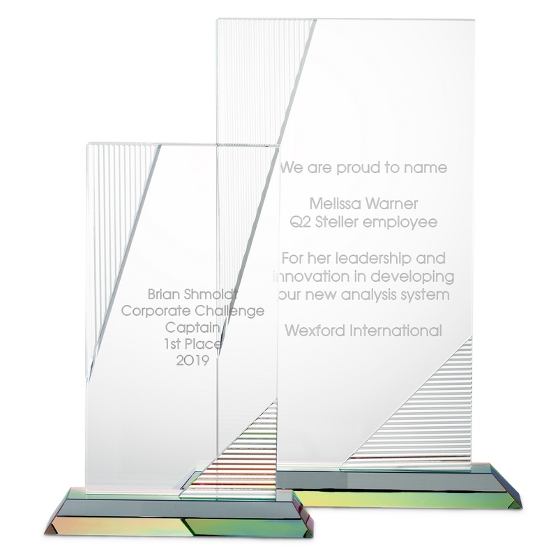 Image of Rectangle Rainbow Award
