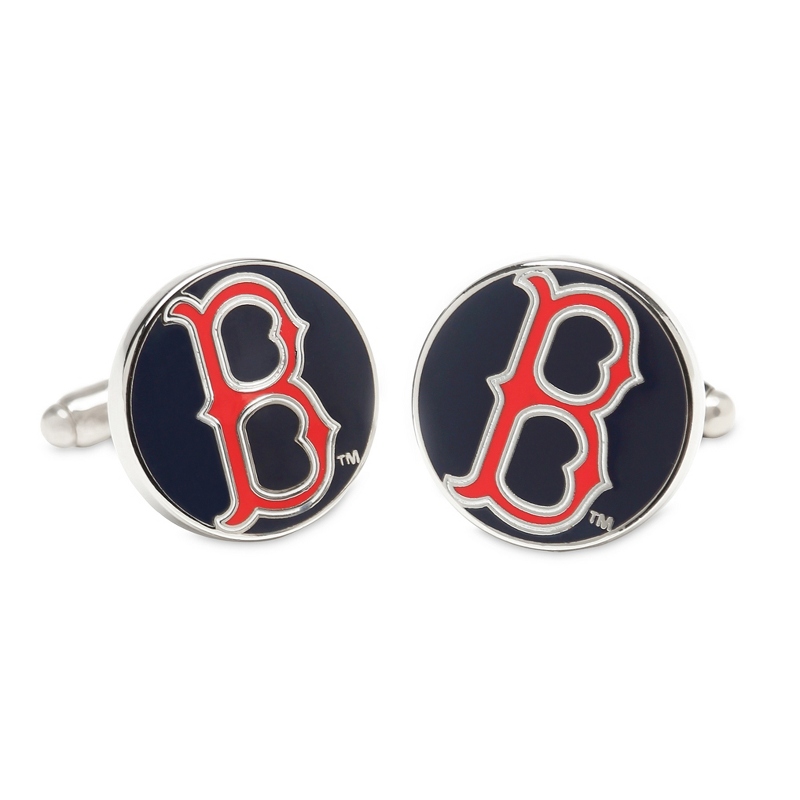 Image of Boston Red Sox MLB Logo Cuff Links