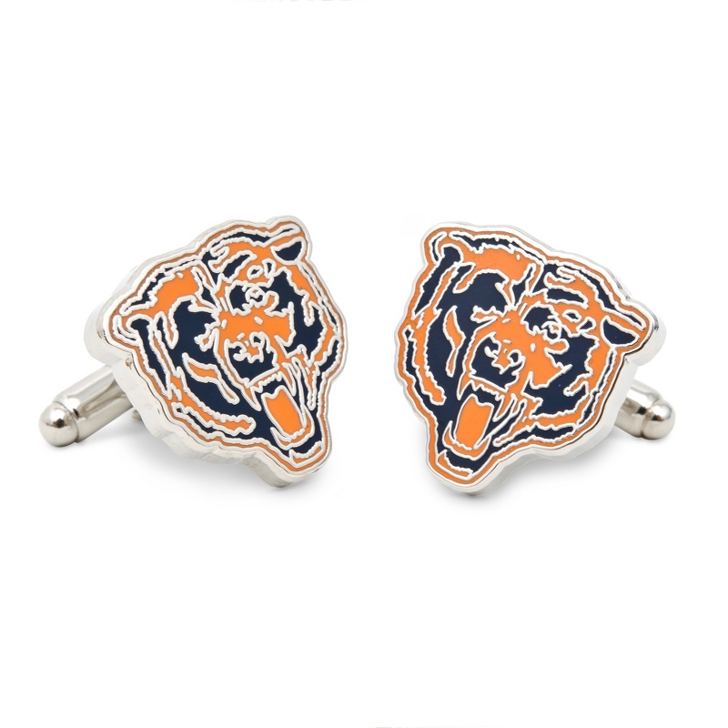 Image of Chicago Bears NFL Logo Cuff Links