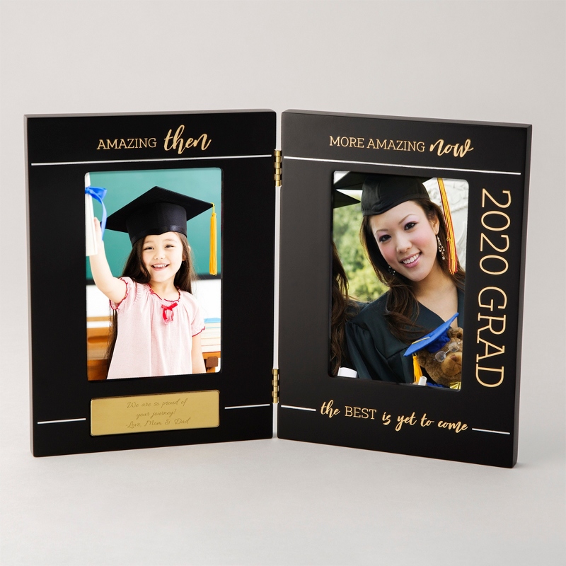 Image of Class of 2020 Graduation Double Hinge 4x6 Frame