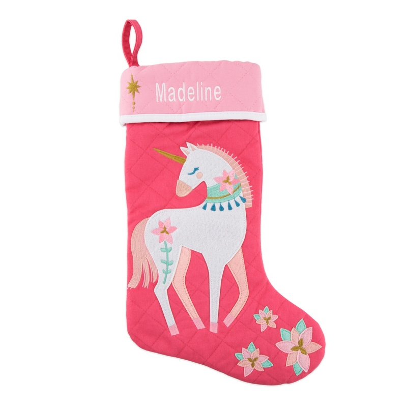 Image of Unicorn Quilted Stocking