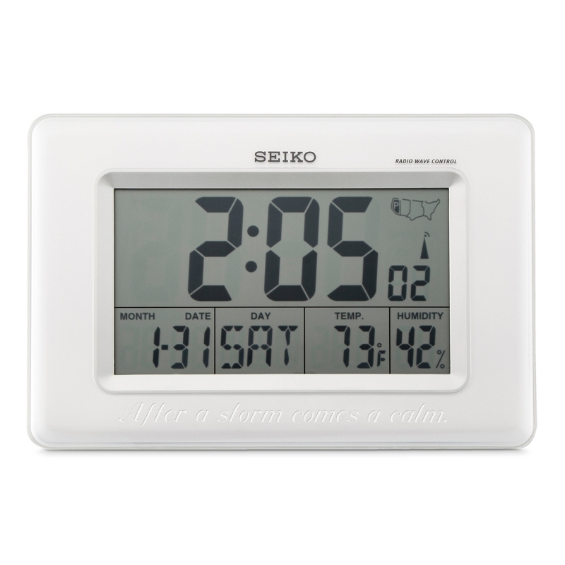 Image of Seiko Digital Weather Monitoring Wave Atomic Clock