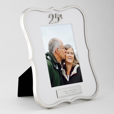 Silver 25th Anniversary 5x7 Frame
