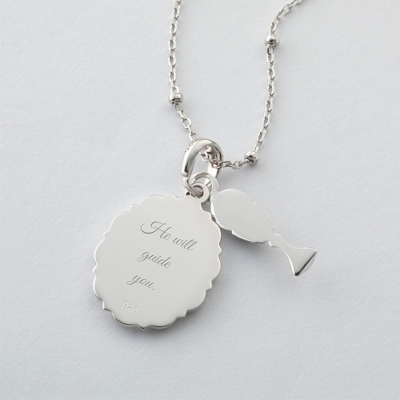 girls communion necklace