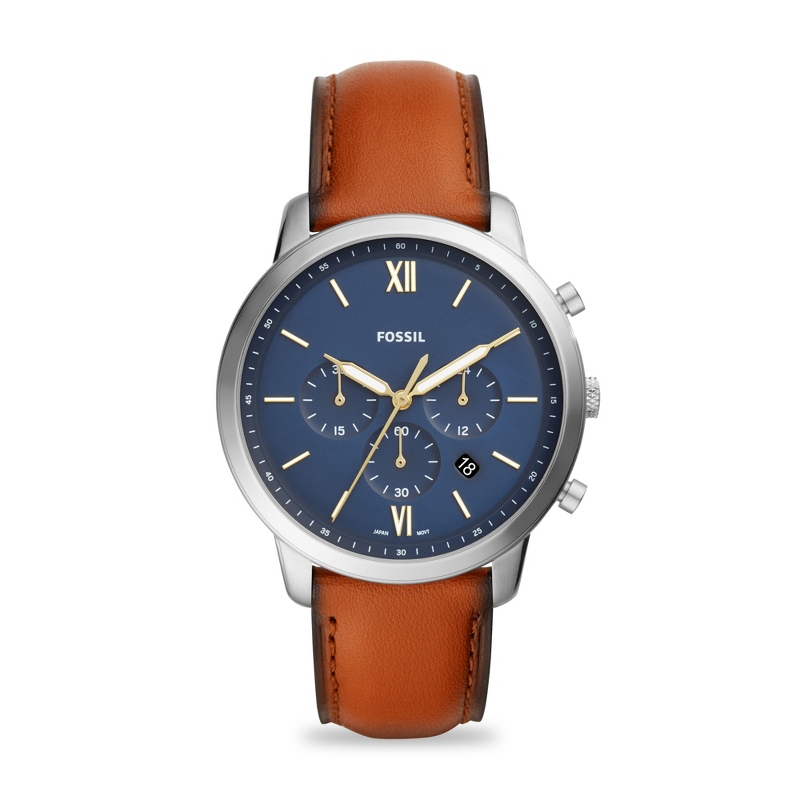 Image of Fossil Mens Neutra Brown Leather Watch
