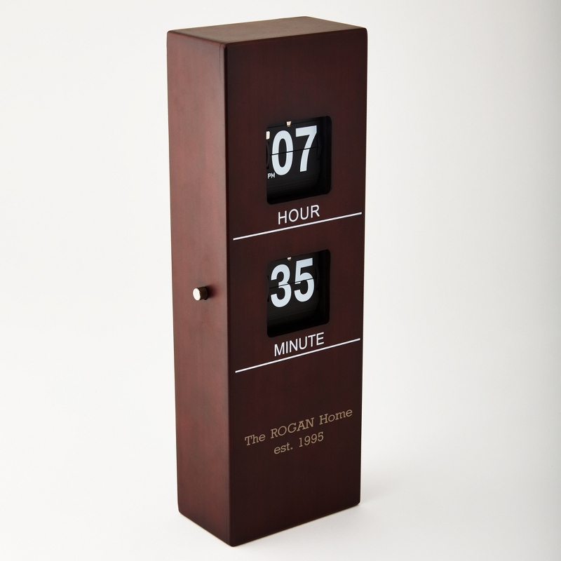 Image of Vintage Inspired Vertical Flip Clock