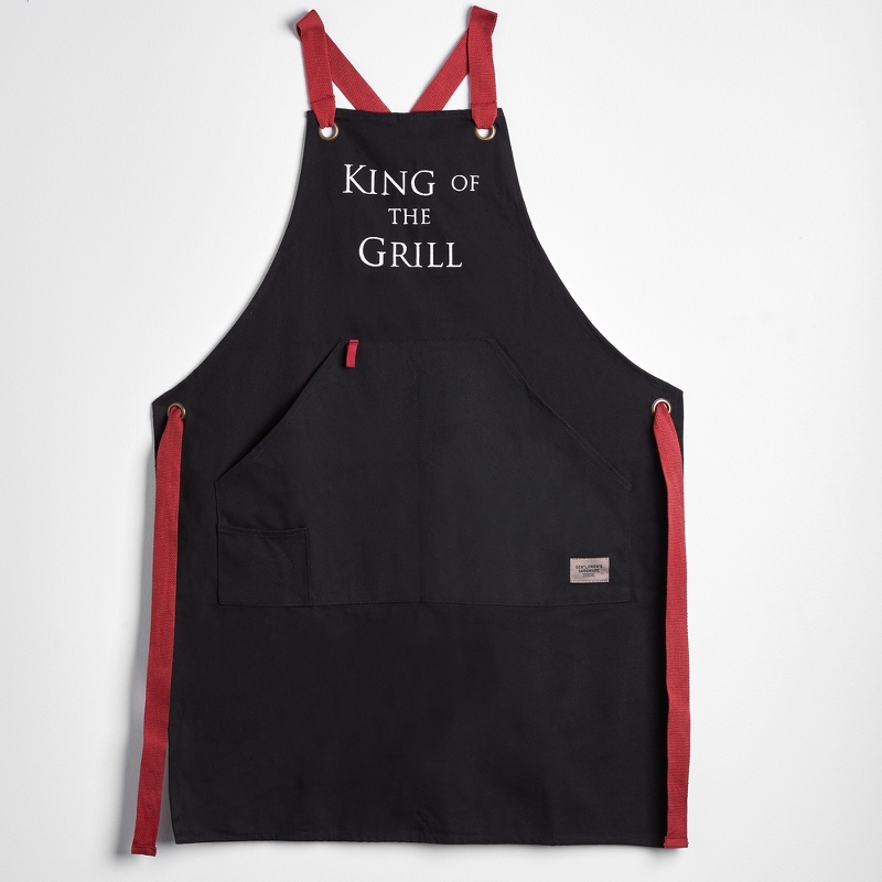 Image of King of the Grill Personalized Apron with Bottle Opener