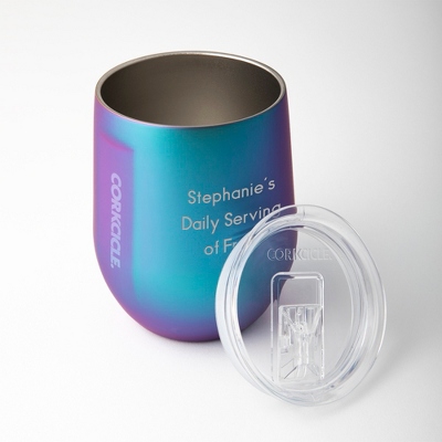 Corkcicle 12oz Triple Insulated Stainless Steel Stemless Tumbler Dragonfly 
