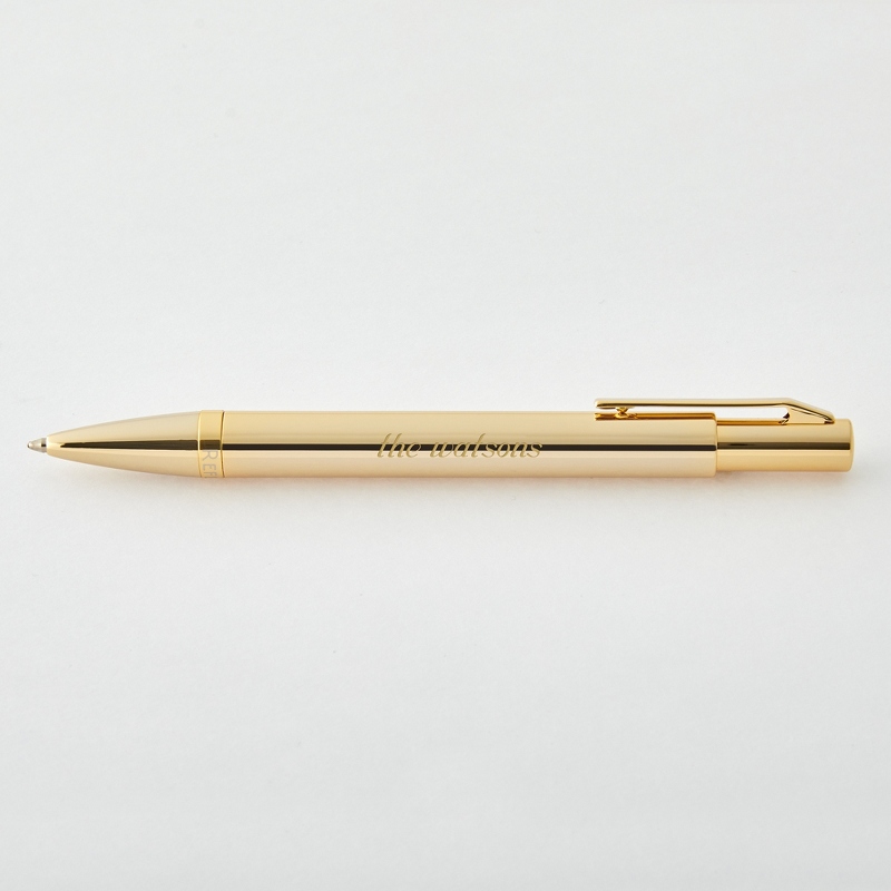Image of Reflections Gold Personalized Ballpoint Pen