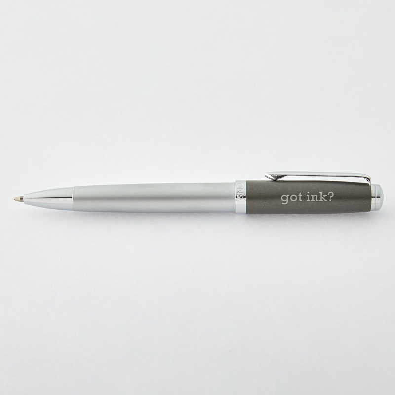 Image of Reflections Gunmetal and Metal Ballpoint Personalized Pen