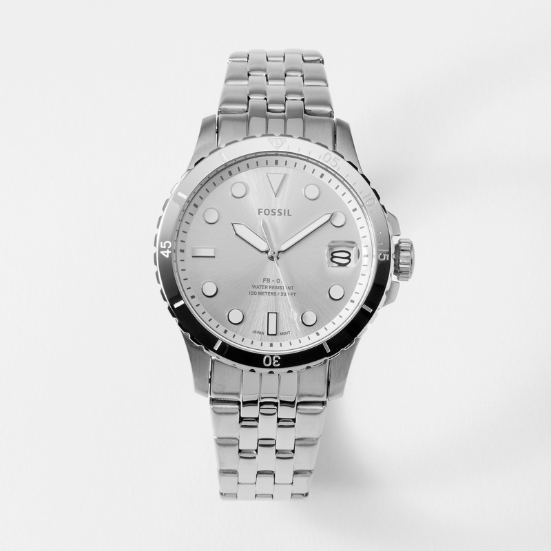 Image of Fossil Women's Personalized Silver Sport Watch
