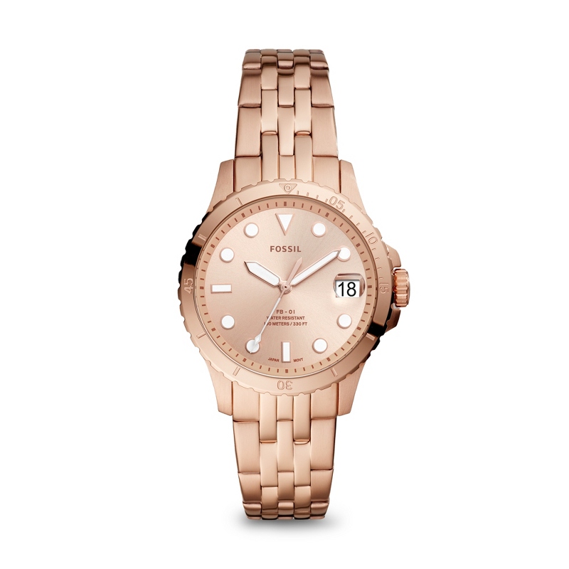 Image of Fossil Women's Personalized Rose Gold Sport Watch