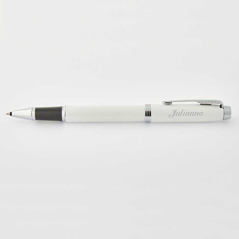 Image of Parker IM White Chrome Rollerball Pen