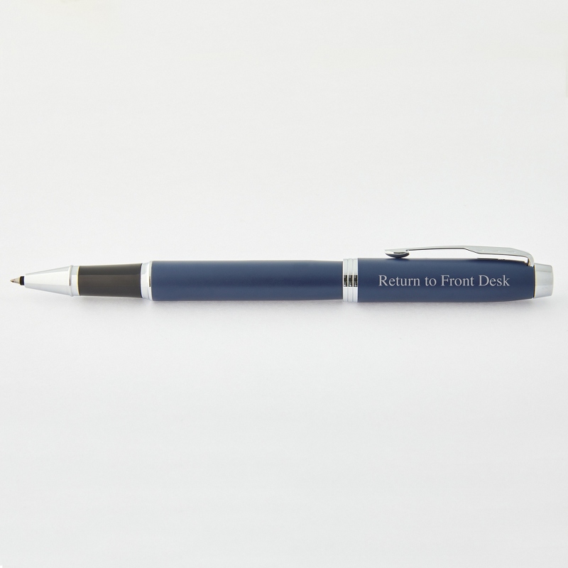 Image of Parker IM Matte Blue Rollerball Pen