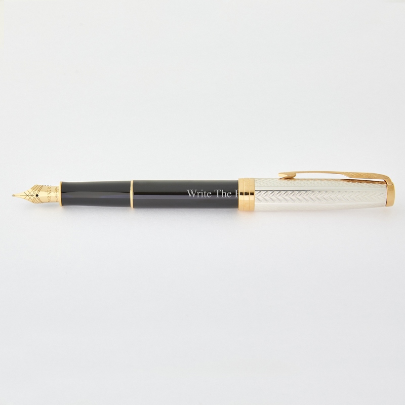 Image of Parker Sonnet Fougre Black Fountain Pen