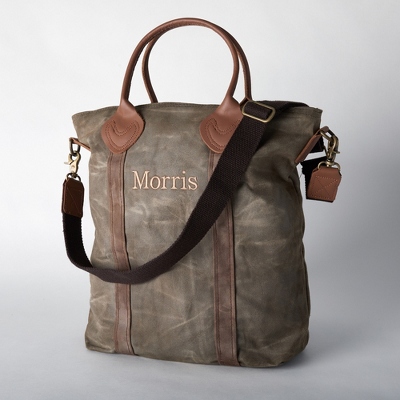 monogram briefcase for her