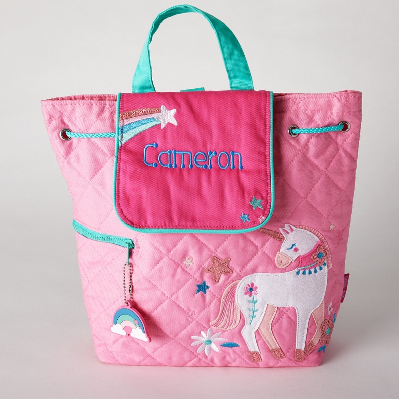 Image of Unicorn Quilted Kids Backpack