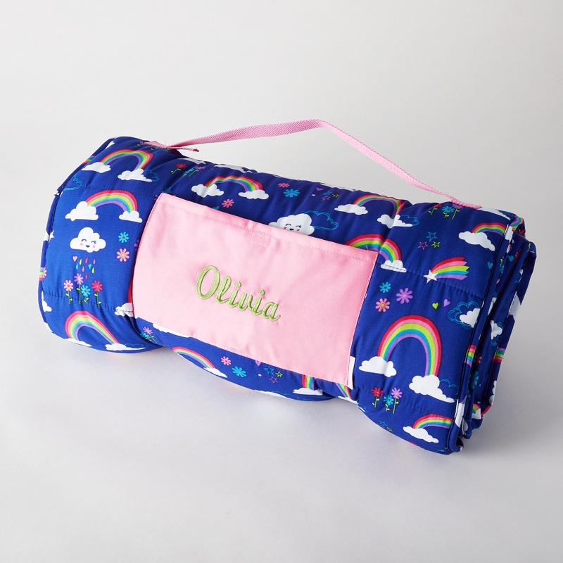 Rainbow Print Kids Nap Mat