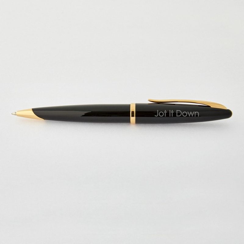 Image of Waterman Expert Black Ballpoint Pen
