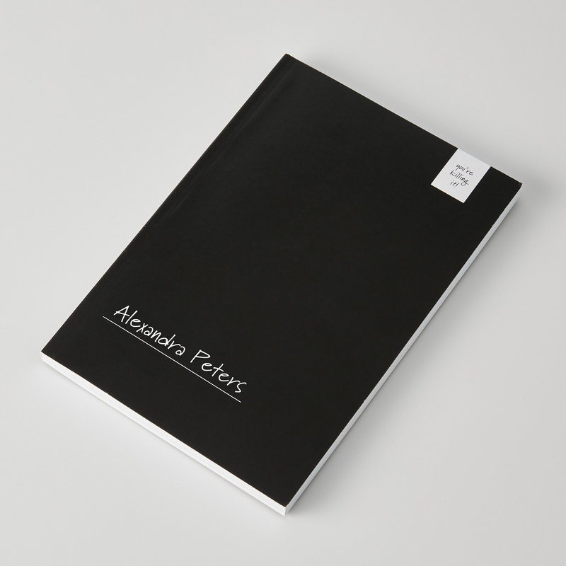 Image of You're Killing It Personalized Journal in Black