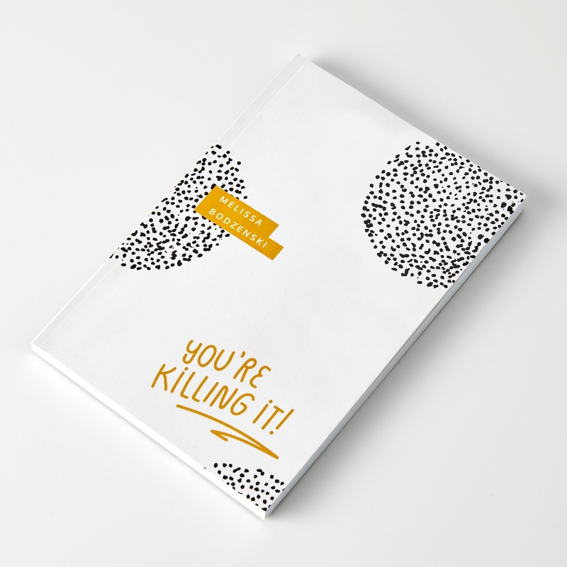 Image of You're Killing It Personalized Journal in Gold