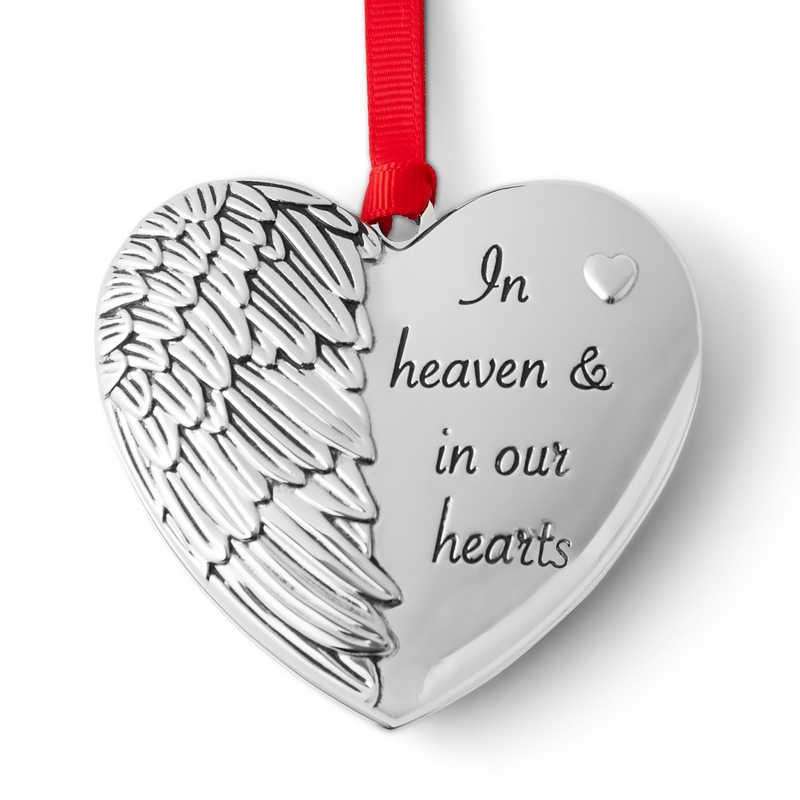 Image of In Heaven & In Our Hearts Locket Ornament