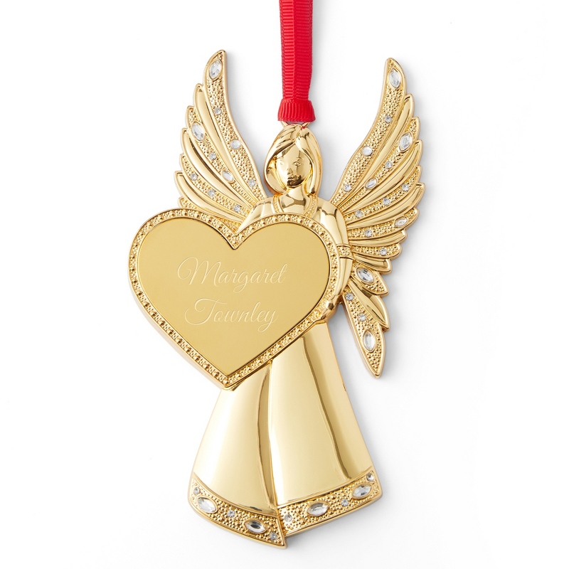 Image of Crystal Angel Ornament