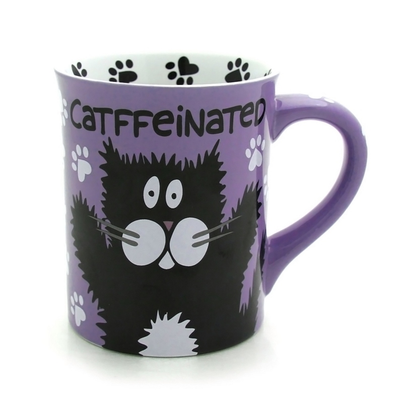 Image of 16 OZ Catffeinated Mug