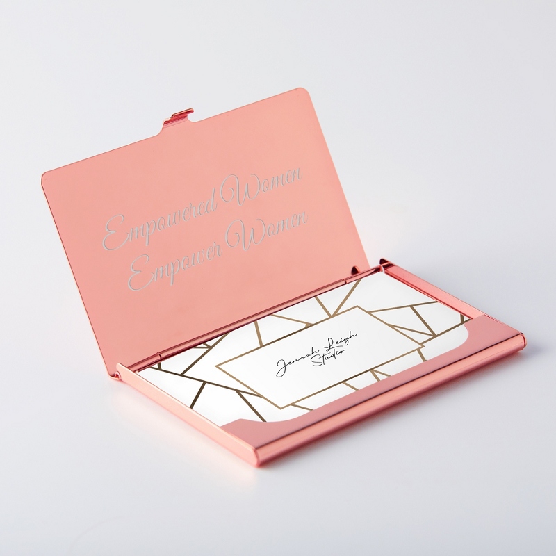 Image of Rose Gold Card Case