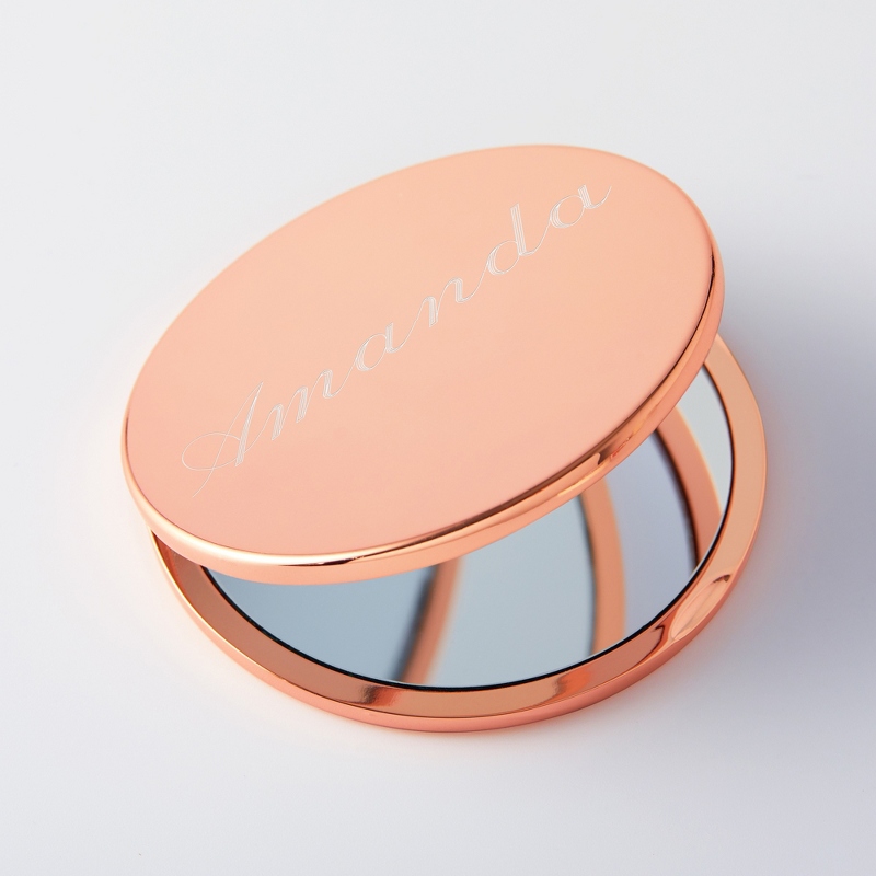 Image of Personalized Rose Gold Compact