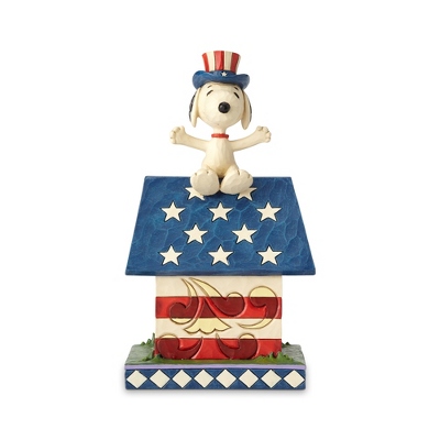 jim shore patriotic snoopy