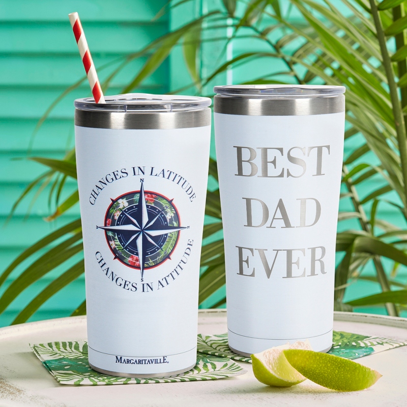 Image of Margaritaville Changes In Latitude Personalized Tumbler