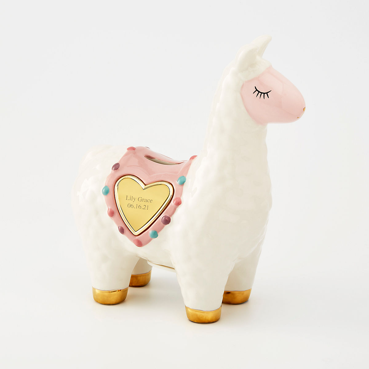 Details about   Llama Home Decoration Statue Cute and Lovely Ceramic Llama Coin Bank Piggy Bank 