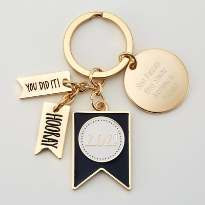 Personalized 2021 Graduation Key Chain