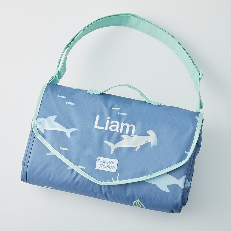 Personalized Shark Beach Blanket