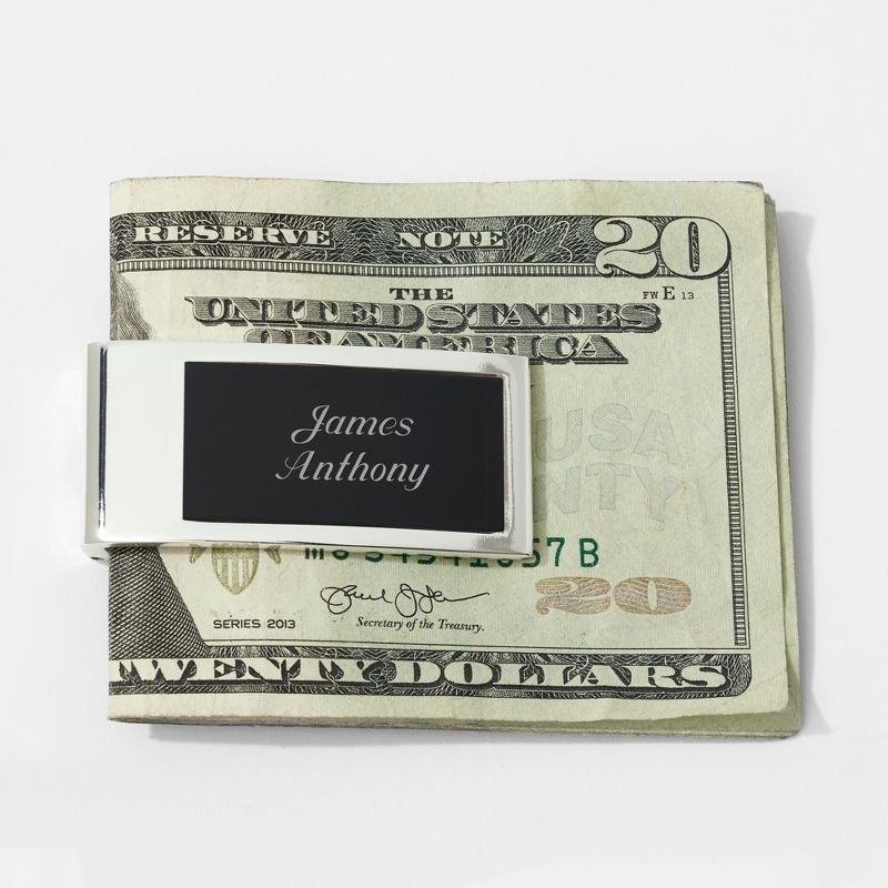 Image of Black Matte Money Clip